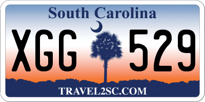 SC license plate XGG529