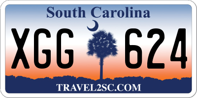 SC license plate XGG624