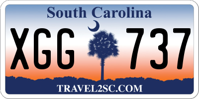 SC license plate XGG737