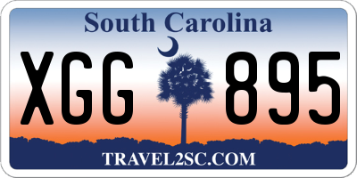 SC license plate XGG895