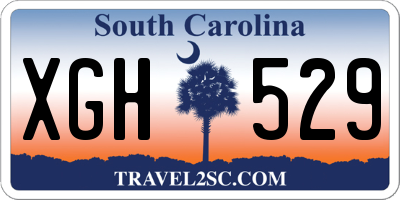 SC license plate XGH529