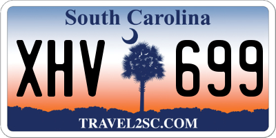 SC license plate XHV699