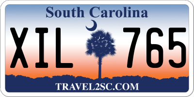 SC license plate XIL765