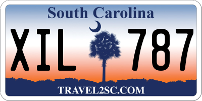 SC license plate XIL787