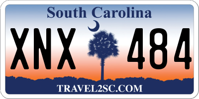 SC license plate XNX484