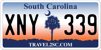 SC license plate XNY339