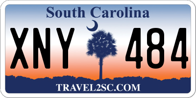SC license plate XNY484