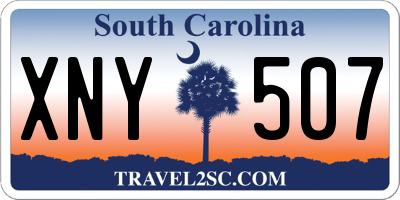 SC license plate XNY507