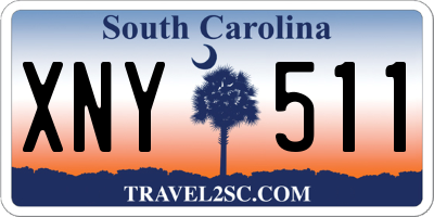 SC license plate XNY511
