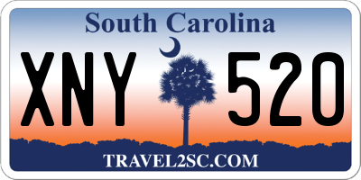 SC license plate XNY520