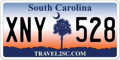SC license plate XNY528