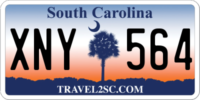 SC license plate XNY564