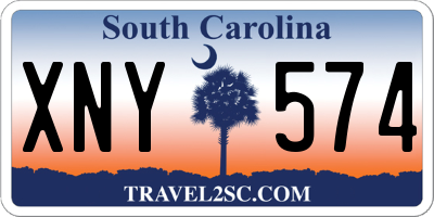 SC license plate XNY574