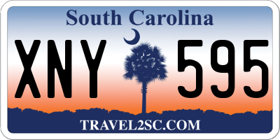 SC license plate XNY595