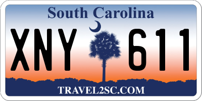 SC license plate XNY611