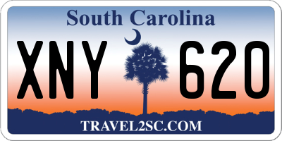 SC license plate XNY620