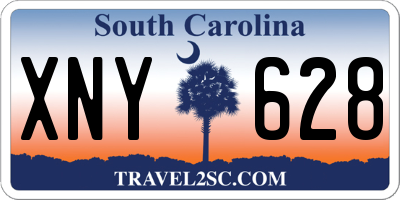 SC license plate XNY628