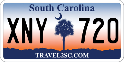 SC license plate XNY720