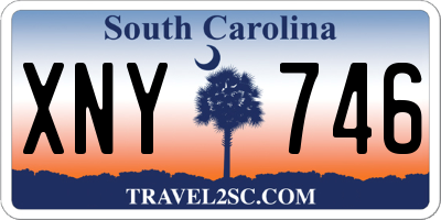 SC license plate XNY746