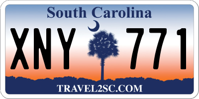 SC license plate XNY771