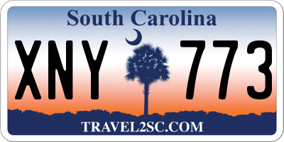 SC license plate XNY773