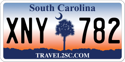 SC license plate XNY782