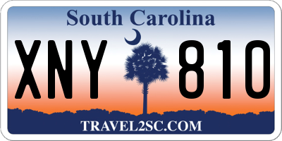 SC license plate XNY810