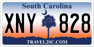 SC license plate XNY828