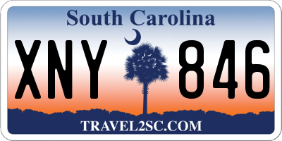 SC license plate XNY846