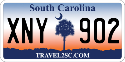 SC license plate XNY902