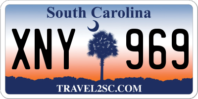 SC license plate XNY969