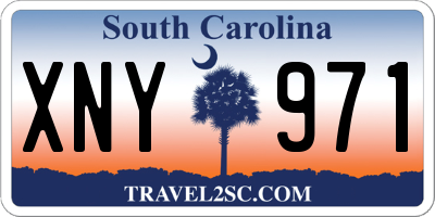 SC license plate XNY971