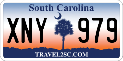 SC license plate XNY979