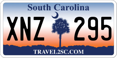 SC license plate XNZ295
