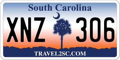 SC license plate XNZ306