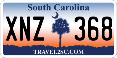 SC license plate XNZ368
