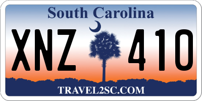 SC license plate XNZ410