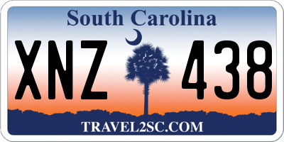 SC license plate XNZ438