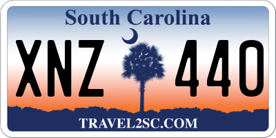 SC license plate XNZ440