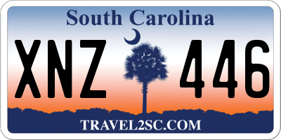 SC license plate XNZ446