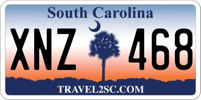 SC license plate XNZ468