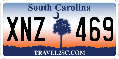SC license plate XNZ469