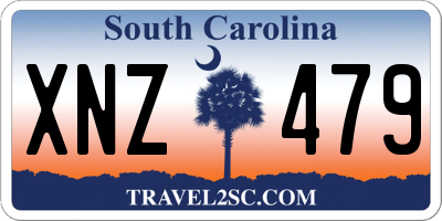 SC license plate XNZ479