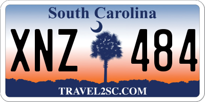 SC license plate XNZ484