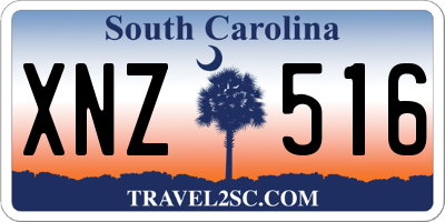 SC license plate XNZ516