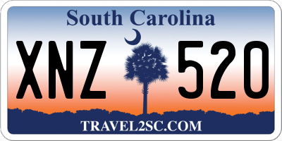 SC license plate XNZ520