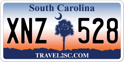 SC license plate XNZ528