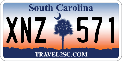 SC license plate XNZ571