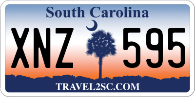 SC license plate XNZ595