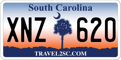SC license plate XNZ620